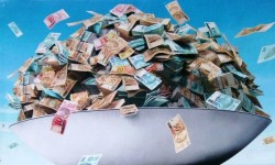 dinheiro vendaval