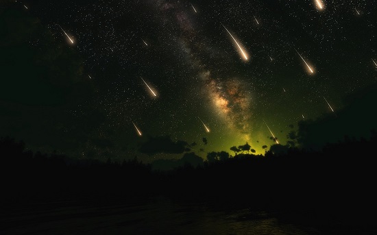 * Chuva de meteoros passará perto da Terra e será transmitida ao vivo.
