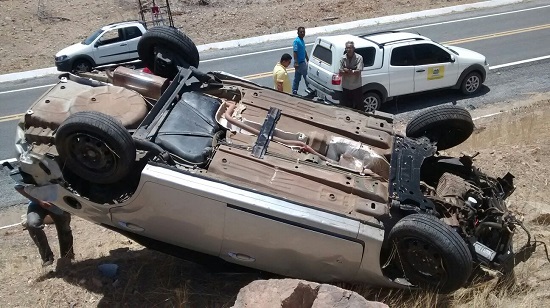 * Ex-prefeito e médico Elísio Galvão sofre novo acidente na BR 427.