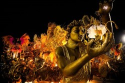 Rio de Janeiro - Beija-Flor de Nilópolis, terceira escola do grupo especial do Carnaval do Rio (Tomaz Silva/Agência Brasil)