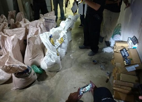 * Polícia Civil incinera quase uma tonelada de droga em Mossoró.