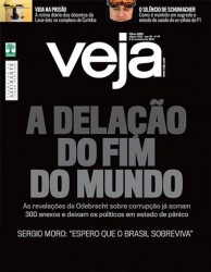 capa veja preta