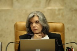 B75G1926.JPG BSB DF 14 09 2016 NACIONAL STF/CARMEN LUCIA A presidente do Supremo Tribunal Federal, Carmen Lúcia, preside sua primeira sessão no plenário da Casa em Brasilia FOTO:DIDA SAMPAIO/ESTADAO