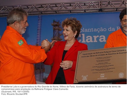 * Ex-presidente Lula ressalta protagonismo de Wilma na política do RN.