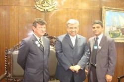 Prefeito-reeleito de Santana do Seridó retorna de Brasília