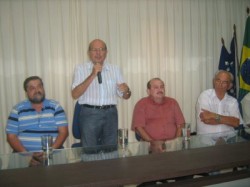 Empossada nova diretoria da AMSO sediada em Currais Novos. Vice-Governador prestigiou