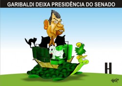 Garibaldi Alves deixa o senado