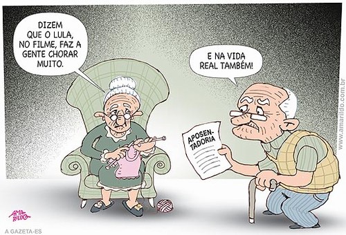 aposentados chorando