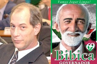 Ciro e Bibica Bibica de Caicó recusa convite para ser candidato a vice-presidente de Ciro Gomes