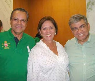 henrique rosalba garibaldi Rosalba, Garibaldi e Henrique prestigiam posse de Iberê Ferreira