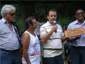 vicentinho encontro de acarienses dois Isaias Cabral participa de encontro de acarienses em São Paulo
