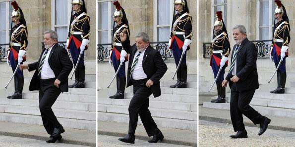 lula levando tombo Finalmente, Lula caiu