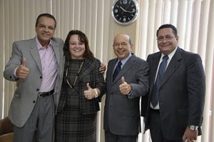 marilia e ibere ontem Prefeita de MacaÃba diz que não declarou apoio a Iberê