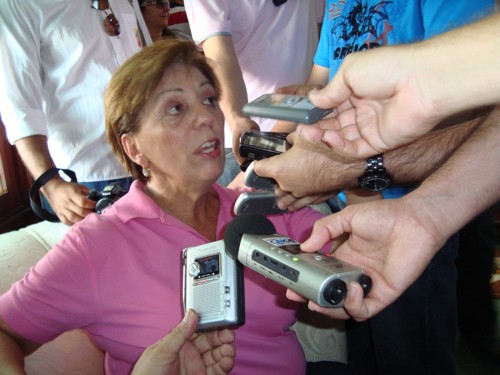 entrevista Senadora Rosalba percorre feira livre e se reúne com lideranças em Caicó