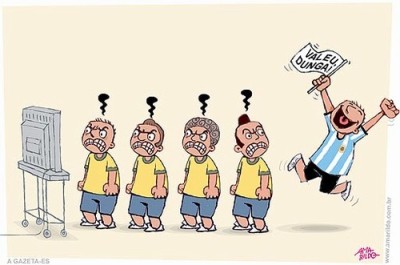 valeu dunga A Argentina gostou, viu Dunga?