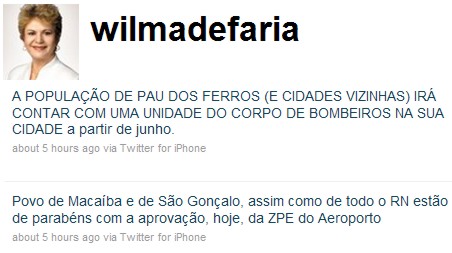 wilma twitter Wilma tá dando entrevista até em carrinho do Picolé Caseiro Caicó