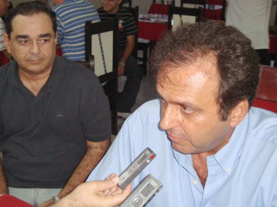 carlos eduardo e alvaro 2 Carlos Eduardo participa do Encontro do PDT da Região Oeste em Patu e não irá ao encontro de Lula