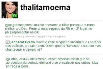 thalita moema acusa