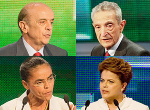 presidenciaveis no debate