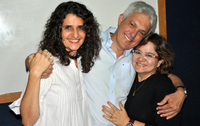 JM com Nina e Suerda