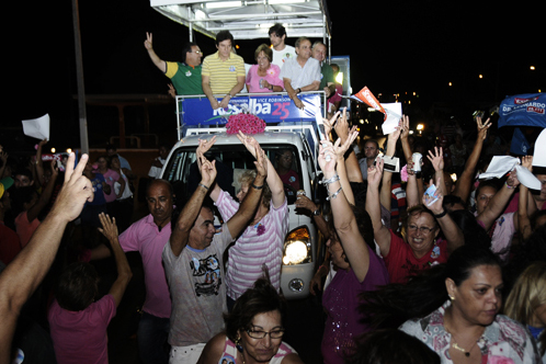 rosalba areia branca 1 Areia Branca faz festa para Rosalba