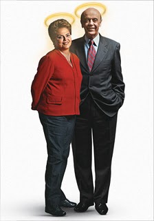 dilma e serra santos