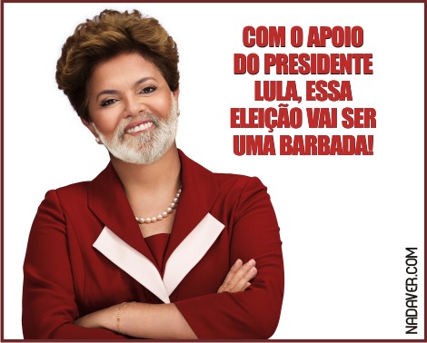 Lula: Dilma Ã© mais homem do que nÃ³s dois juntos