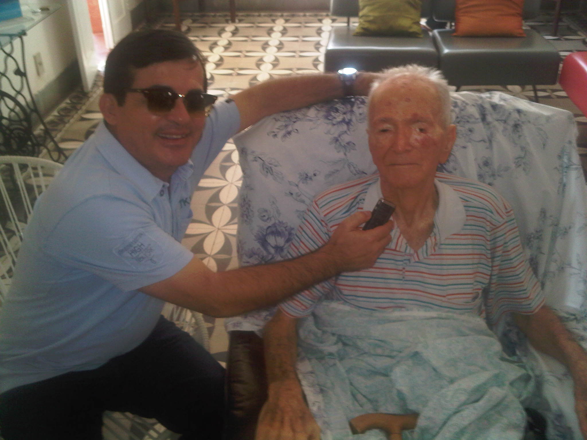 Robson e manoel tores 93 anos