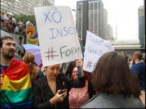 #Fora Micarla atÃ© na Parada Gay de SÃ£o Paulo