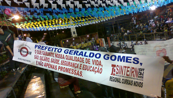 protestos contra gomes