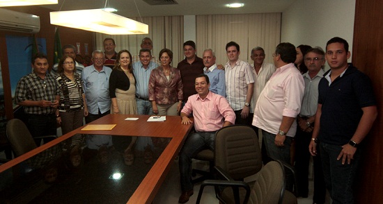 parelhas rosalba Comitiva de Parelhas faz visita a governadora