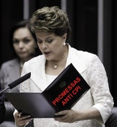 Dilma promete vaga no TCU e atÃ© inauguraÃ§Ã£o de ponte para deter CPI