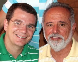 ivan-junior-e-ronaldo-soares-modificada Segundo pesquisa, Ivan Júnior venceria ex-prefeito Ronaldo Soares em Assú
