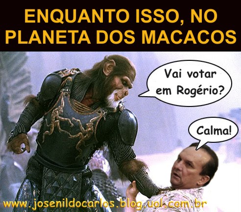 Nelter Queiroz e o Planeta dos Macacos