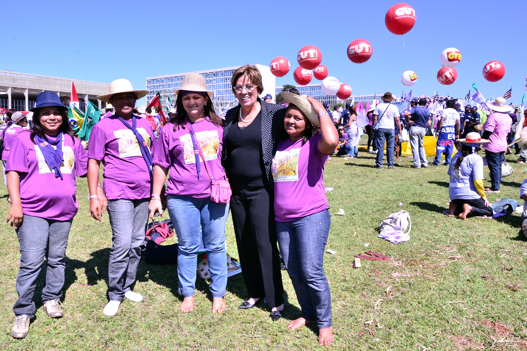 rosalba marcha das margaridas um Governadora na Marcha das Margaridas em BrasÃliaâ