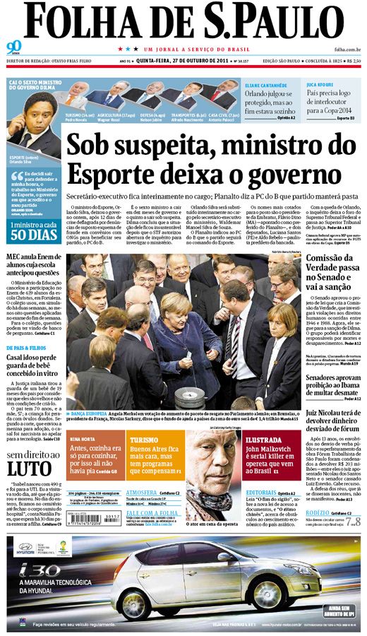 Quem disse que ele nÃ£o cairia? Kadafi caiu, ora!