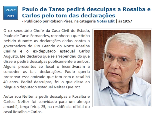 paulo de tarso RP