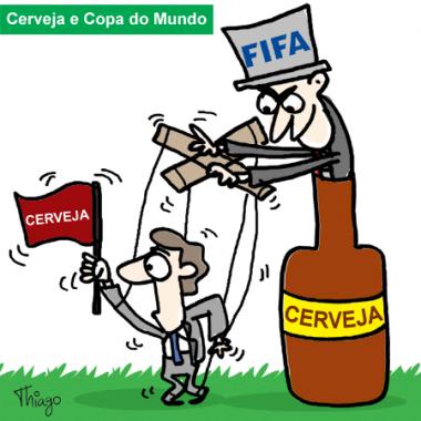 A bebida e a Copa...