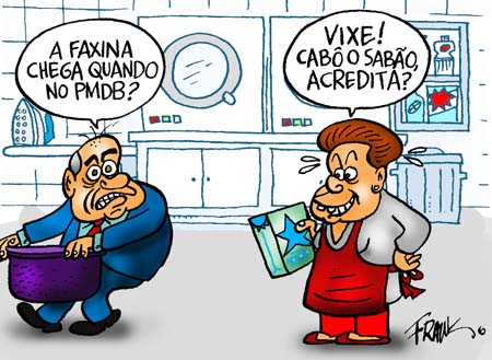 Faxina de Dilma ainda nÃ£o chegou no PMDB