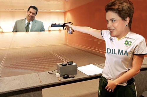 Lupi nem imagina o quanto Dilma atira bem...
