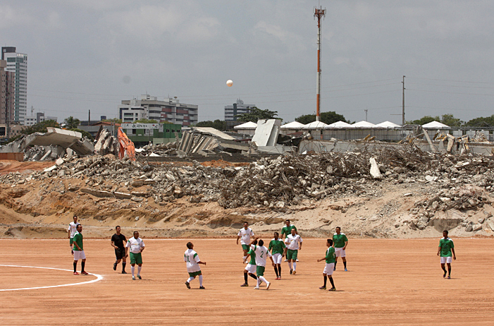 Arena das Dunas registra o primeiro gol