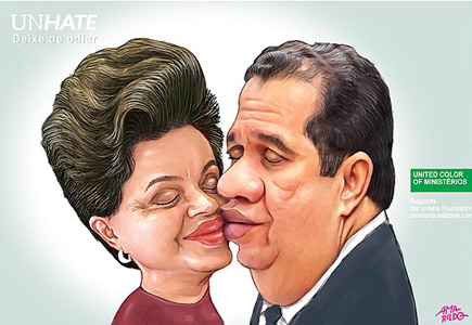 Nós somos dois sem-vergonhas.... em matéria de amor...