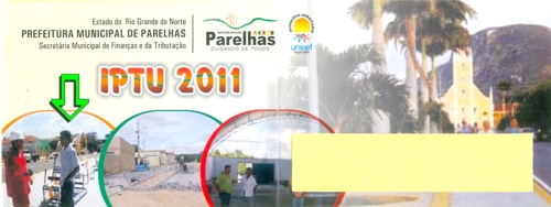 parelhas-IPTU Oposição acusa prefeito de Parelhas de autopromoção