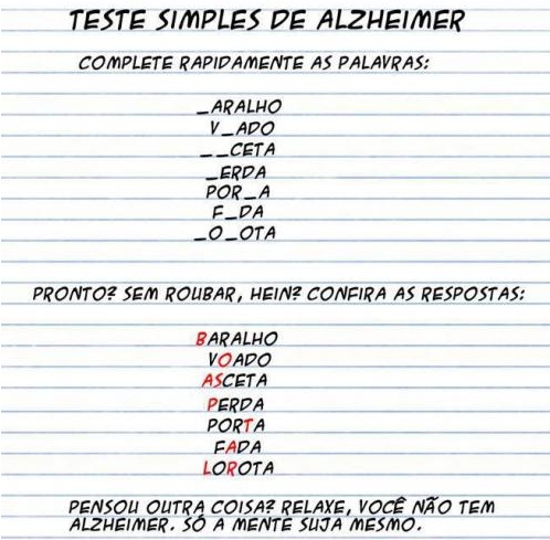 Blog CiÃªncia: Novo teste para diagnÃ³stico de Alzheimer