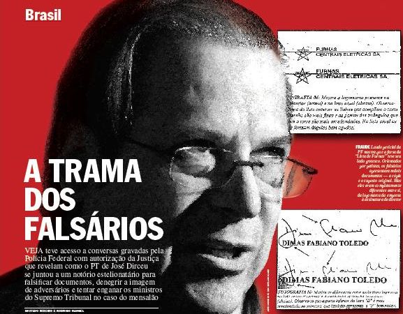 Veja: Dirceu e os falsÃ¡rios