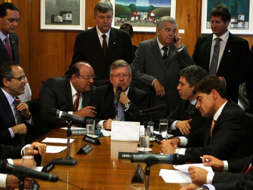 lideres camara Sob pressão, Câmara desiste de dar aumentos a seus servidores