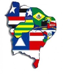 mapa nordeste