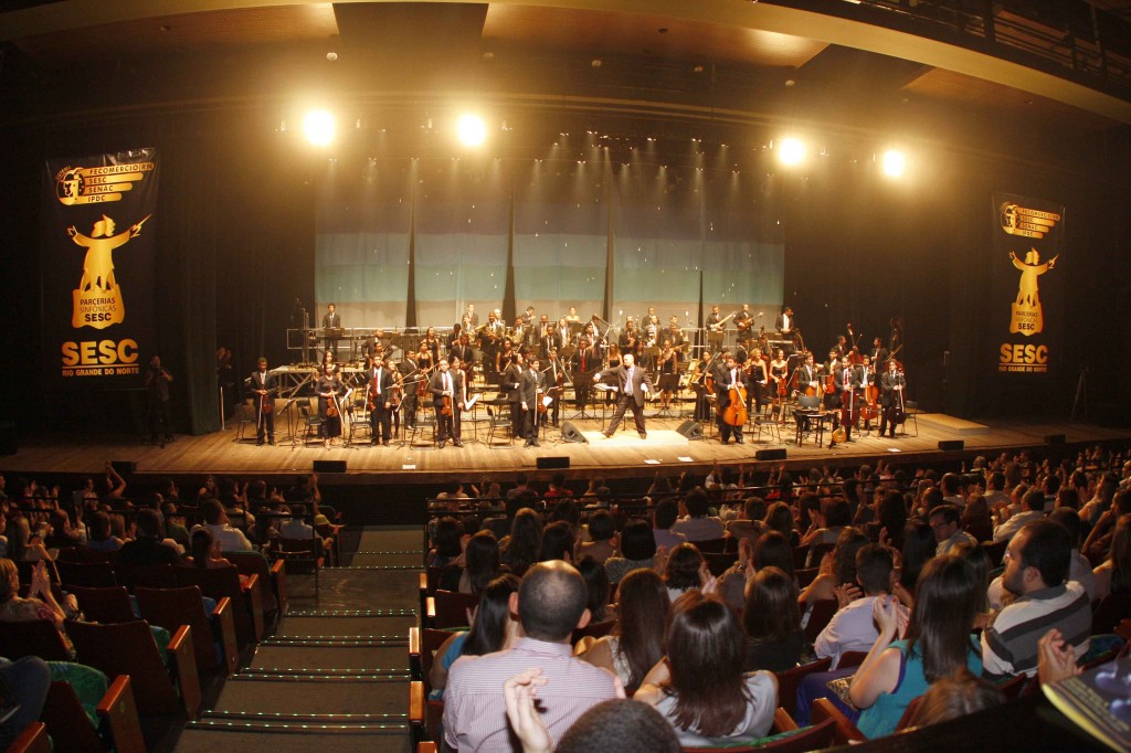 SESC encerra turnÃª 2011 do Projeto Parcerias SinfÃ´nicas em CaicÃ³â