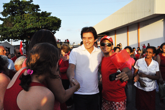 robinson_procissao Robinson Faria participa de procissão da São Sebastiãoâ