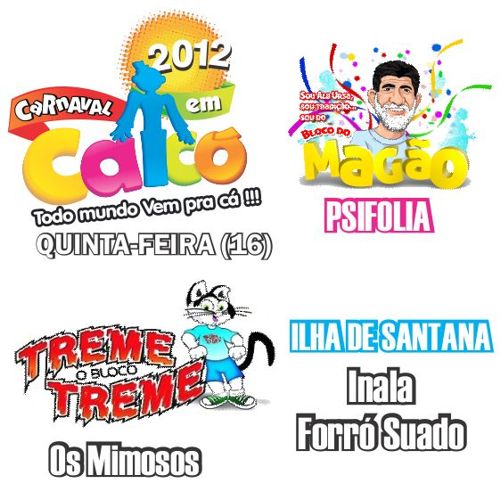 Carnaval de CaicÃ³: ProgramaÃ§Ã£o para esta quinta-feira (16)